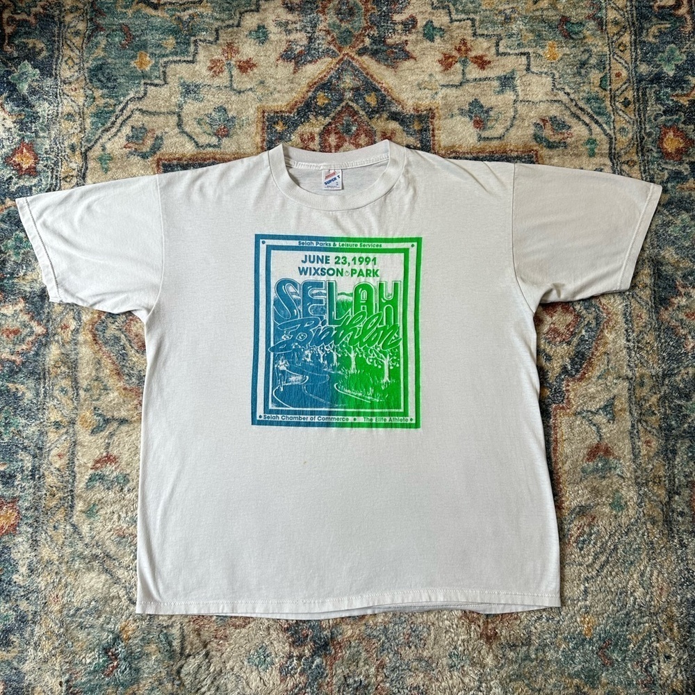 Vintage Selah Biathlon T-shirt Size XL